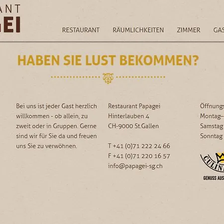 Gasthof Restaurant Papagei *